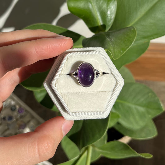 Bague améthyste