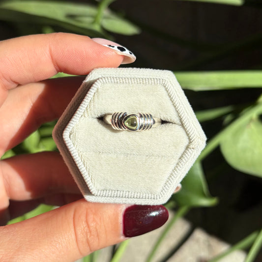 Bague péridot