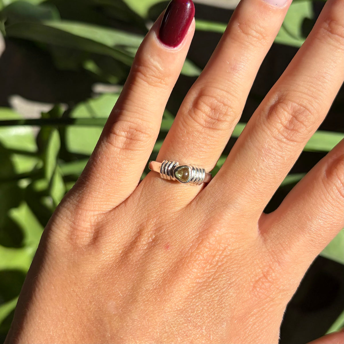 Bague péridot
