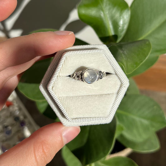 Bague pierre de lune