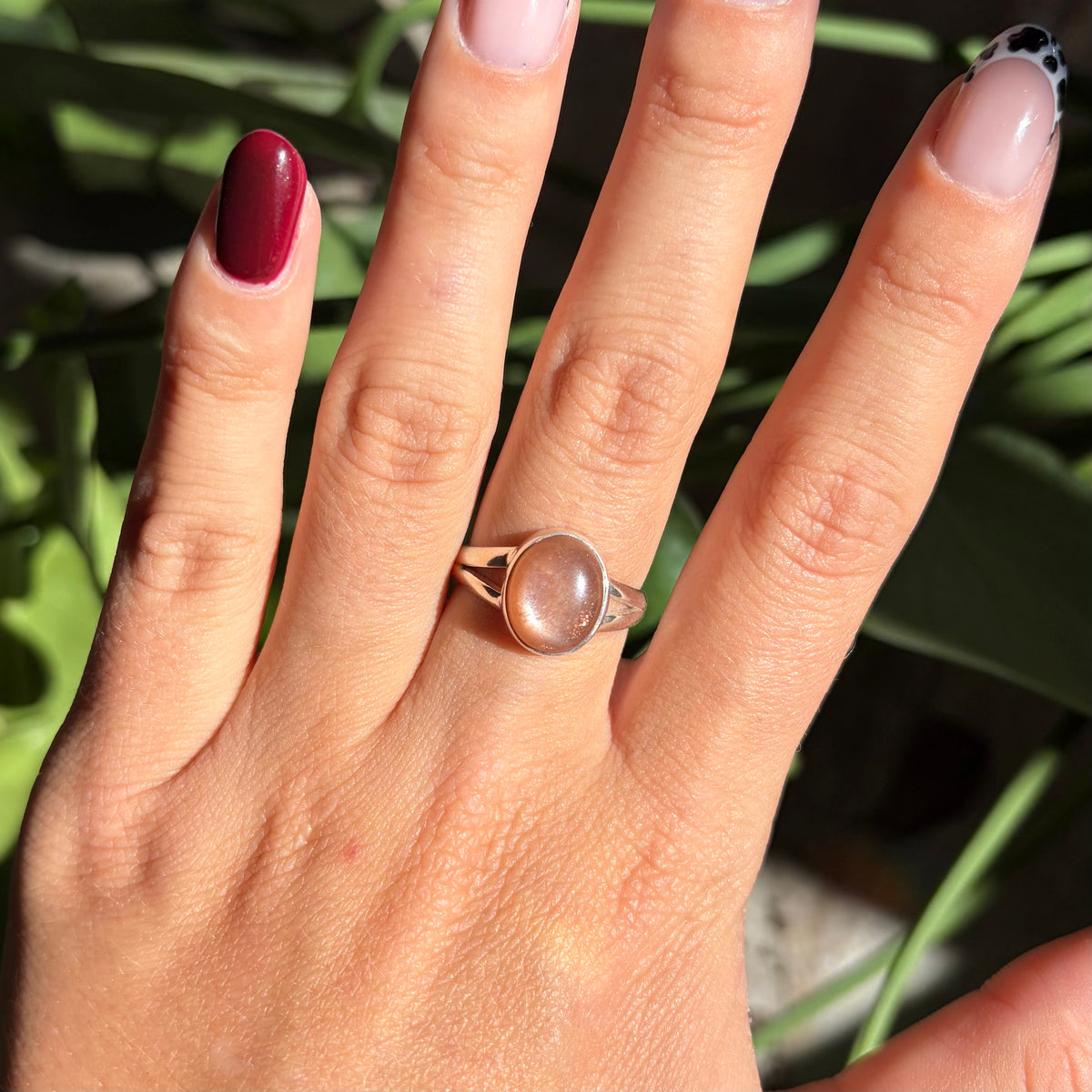 Bague pierre de lune