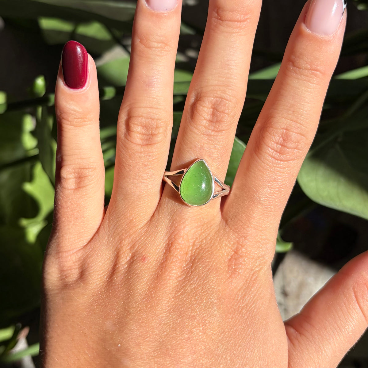 Bague jade