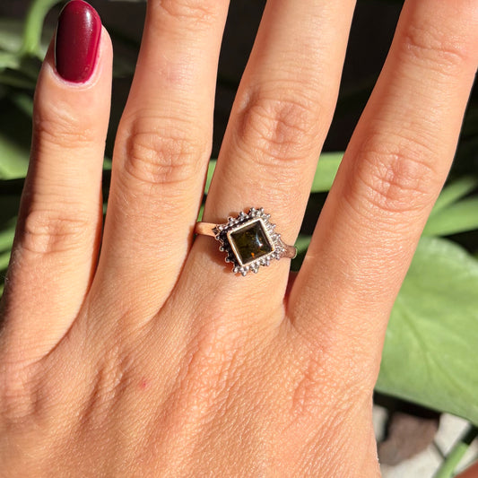 Bague ambre