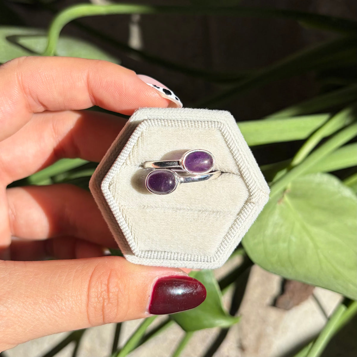 Bague améthyste