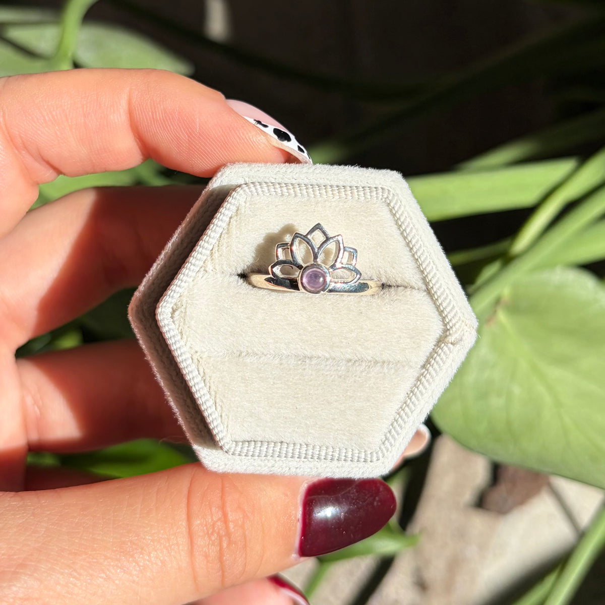 Bague améthyste