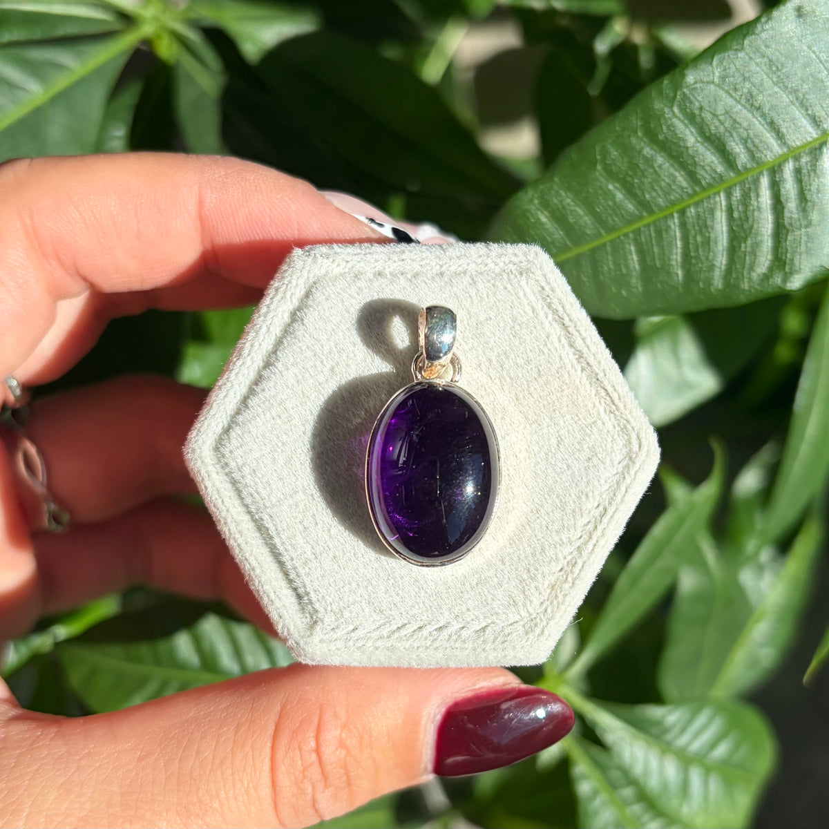 Pendentif améthyste