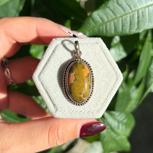 Pendentif jaspe