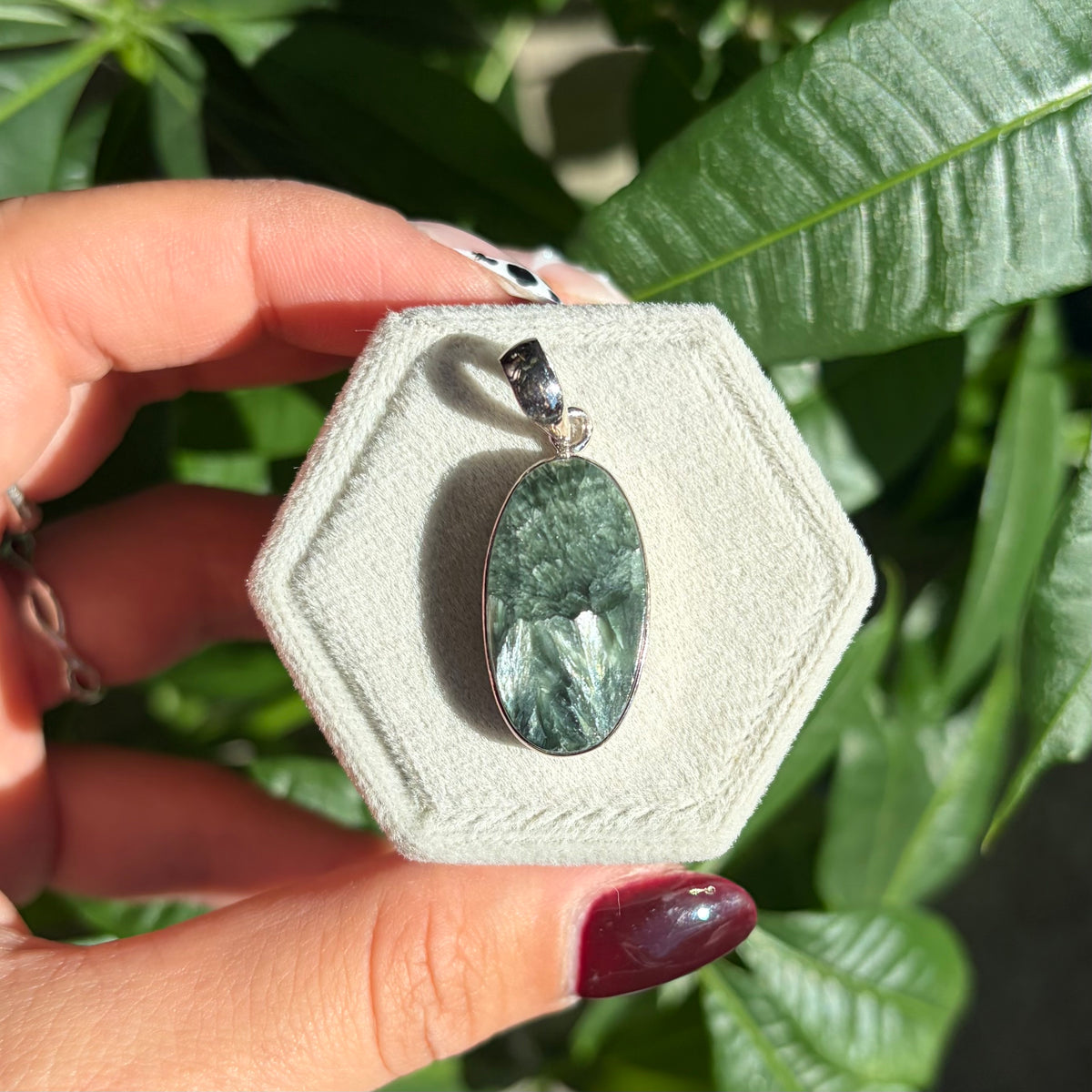 Pendentif séraphinite