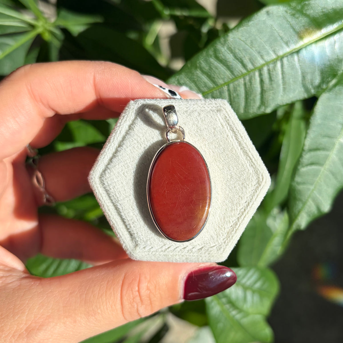 Pendentif mookaite