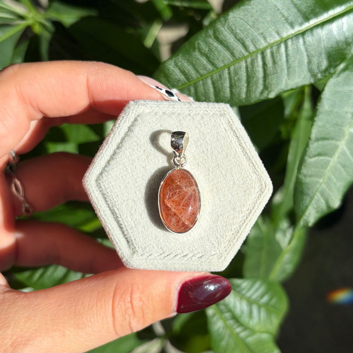 Pendentif pierre de soleil