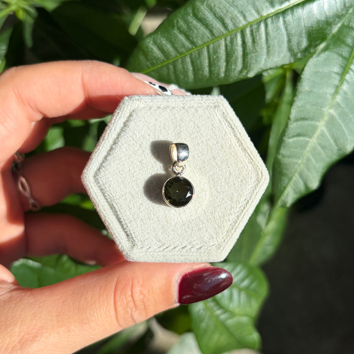 Pendentif moldavite