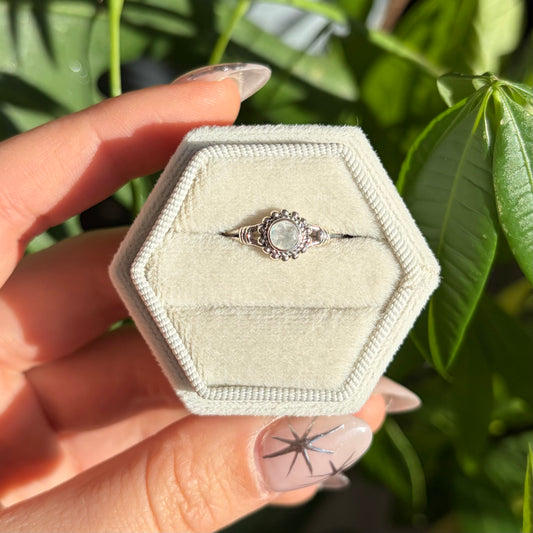 Bague pierre de lune