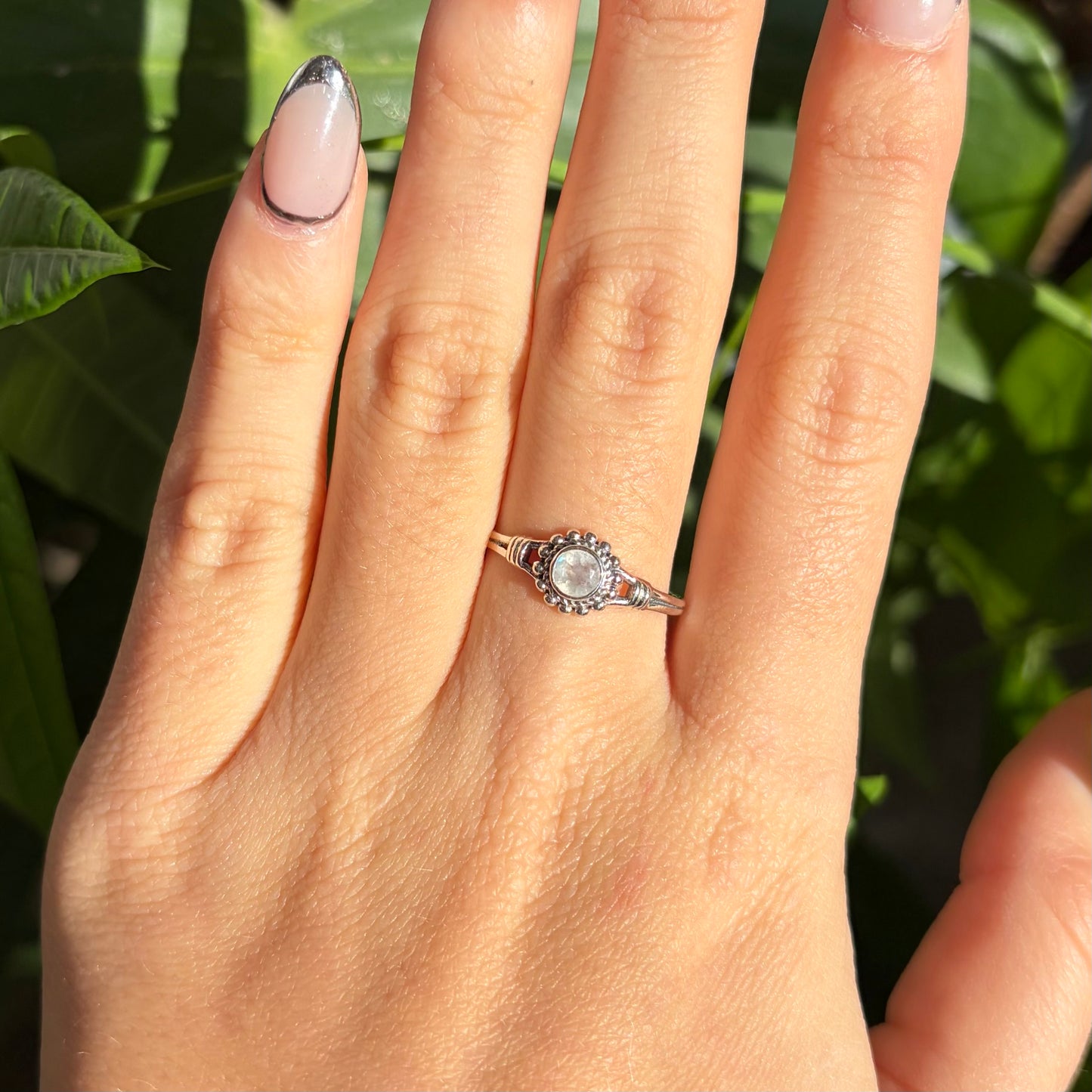 Bague pierre de lune