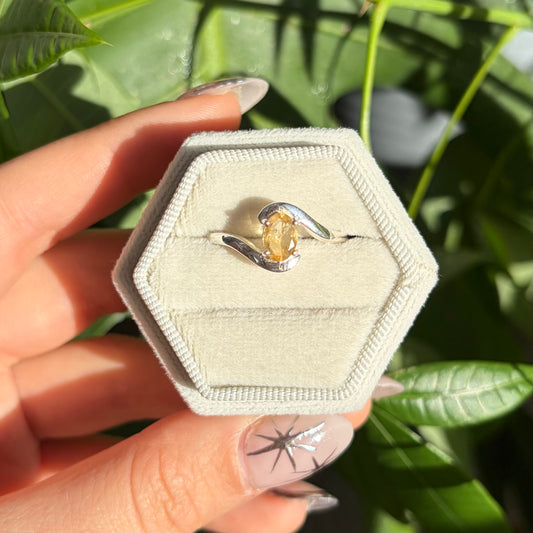 Bague citrine