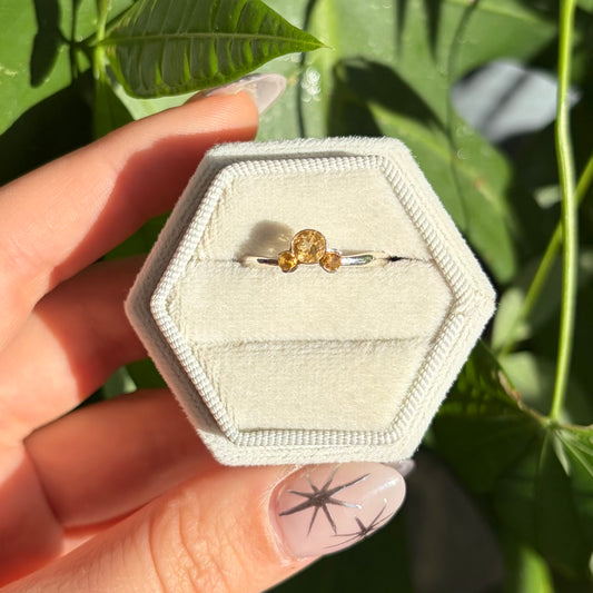 Bague citrine