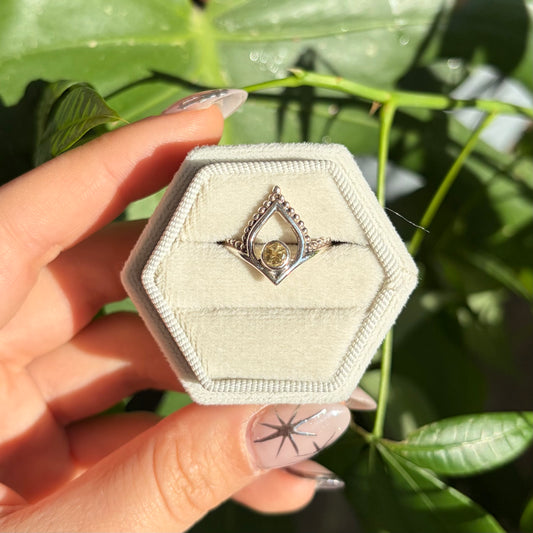 Bague citrine