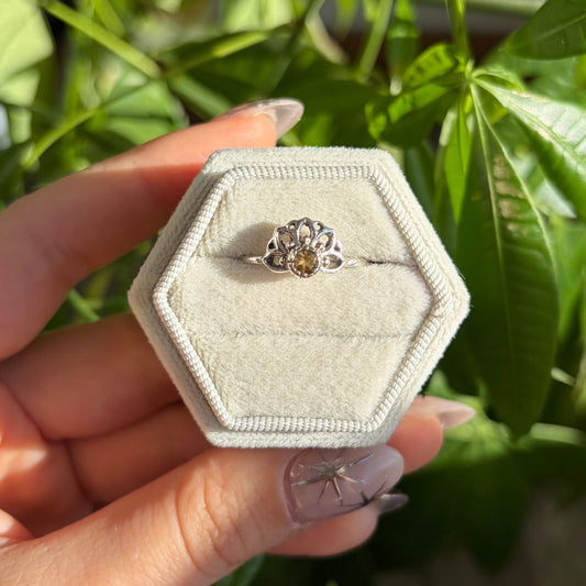 Bague citrine
