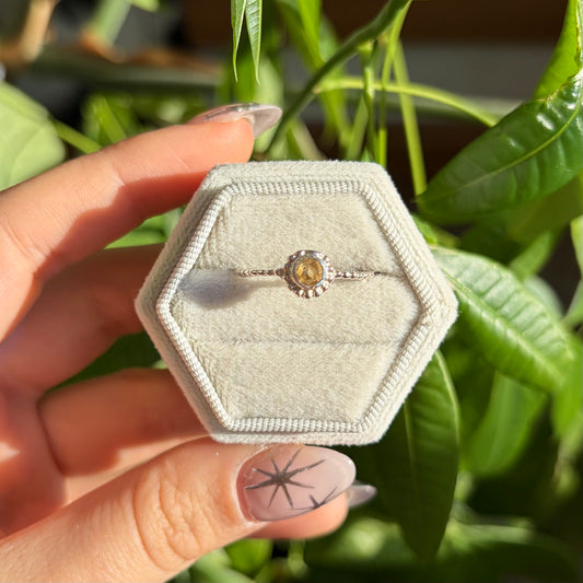Bague citrine