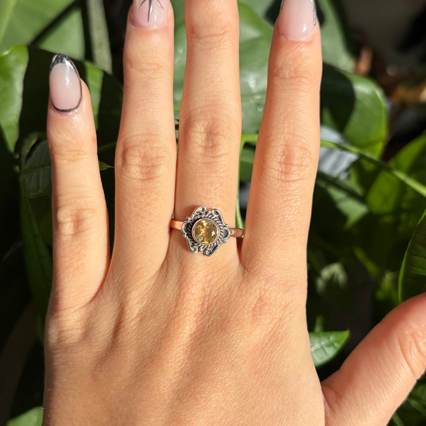 Bague citrine