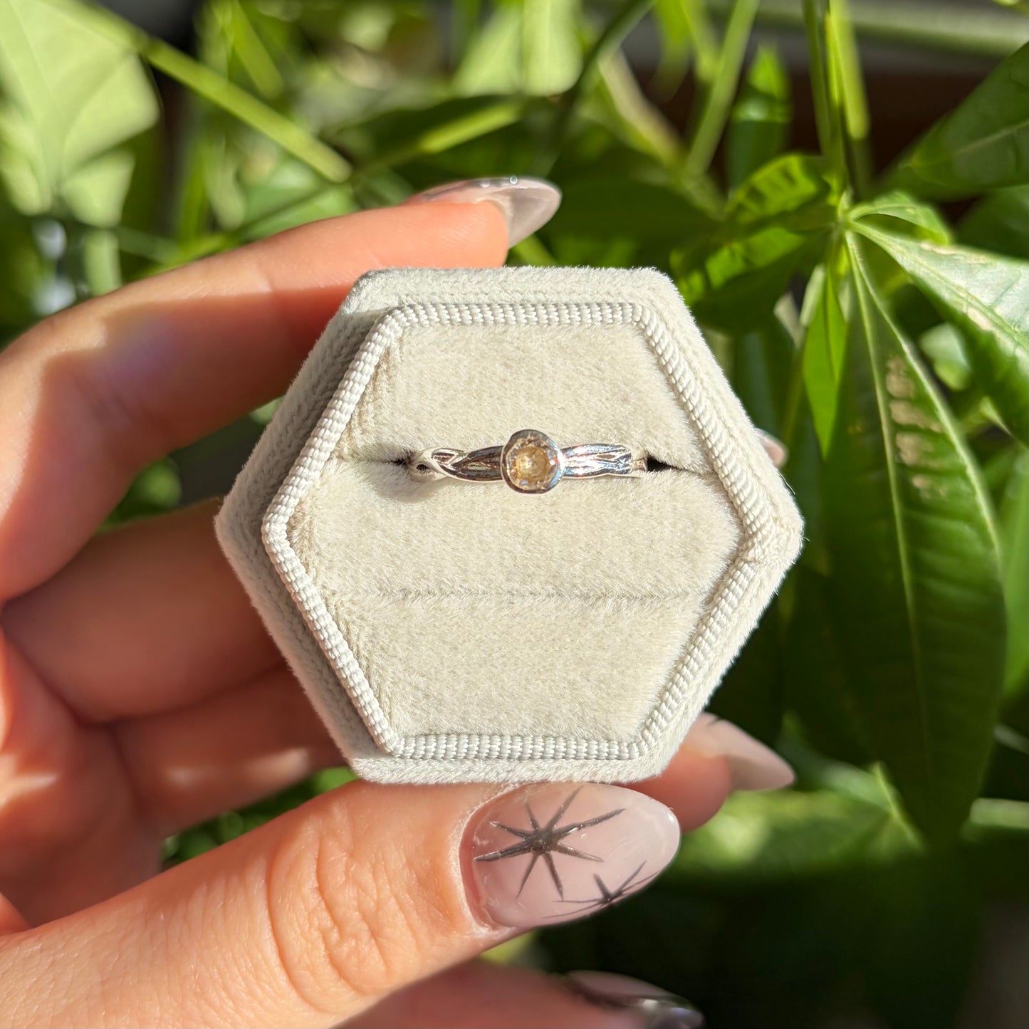 Bague citrine