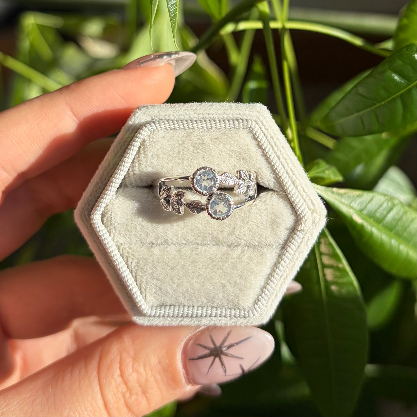 Bague topaze