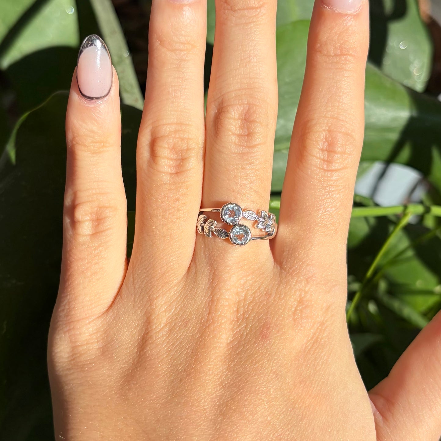 Bague topaze