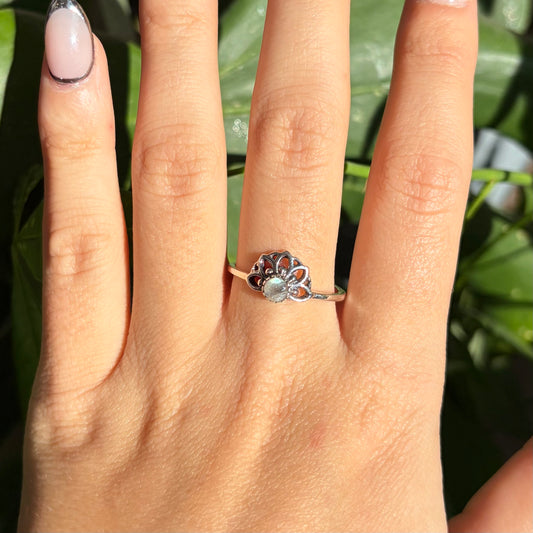Bague labradorite