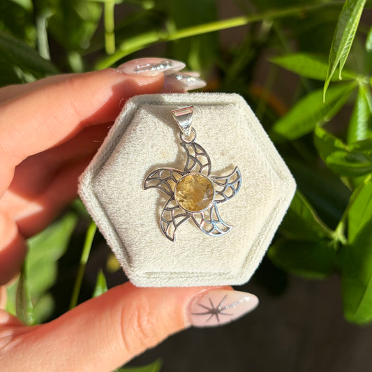 Pendentif citrine