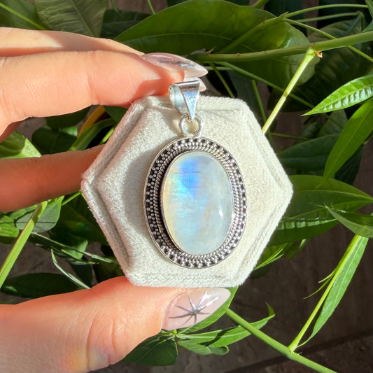 Pendentif labradorite