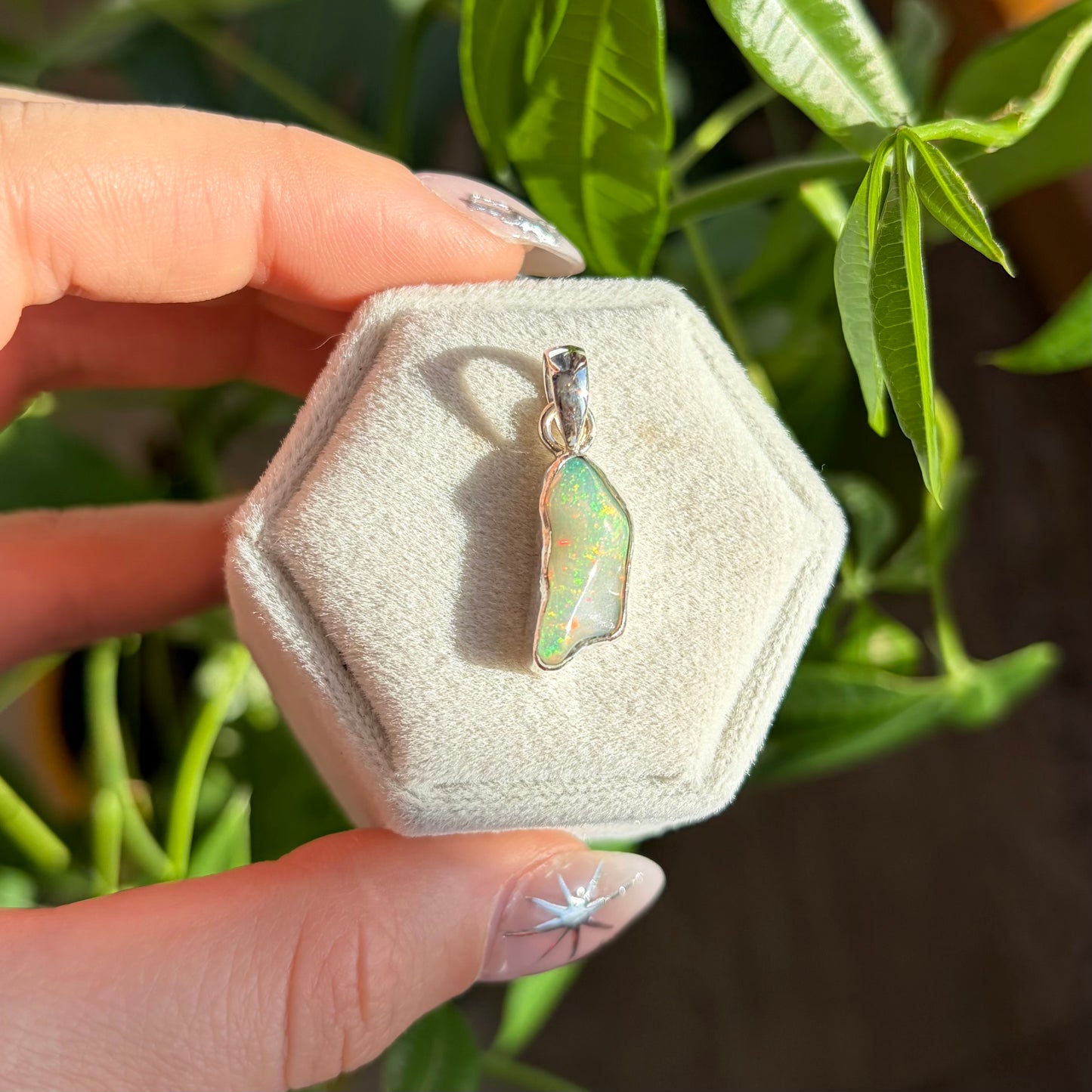 Pendentif opale