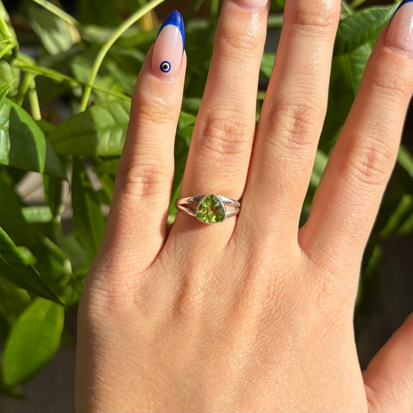 Bague péridot