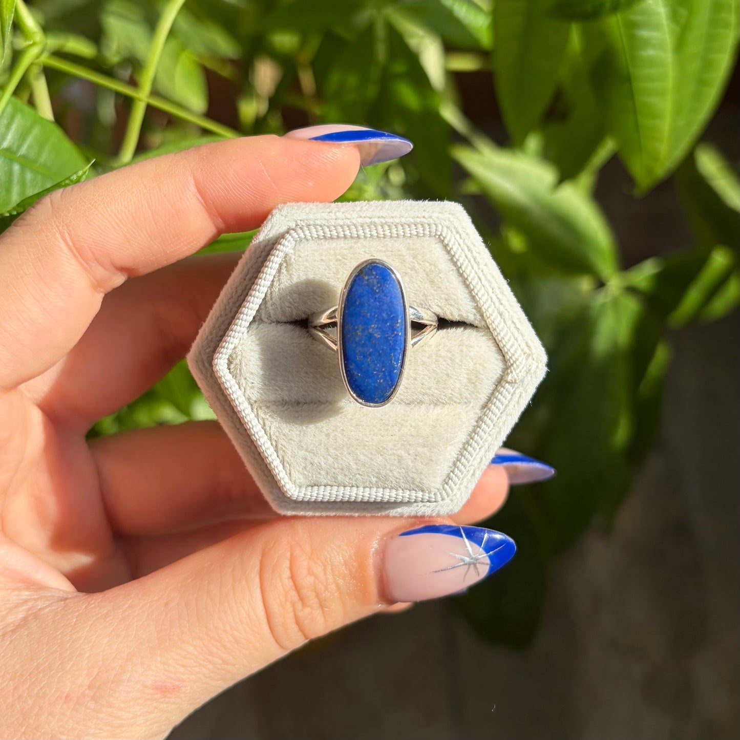 Bague lapis-lazuli