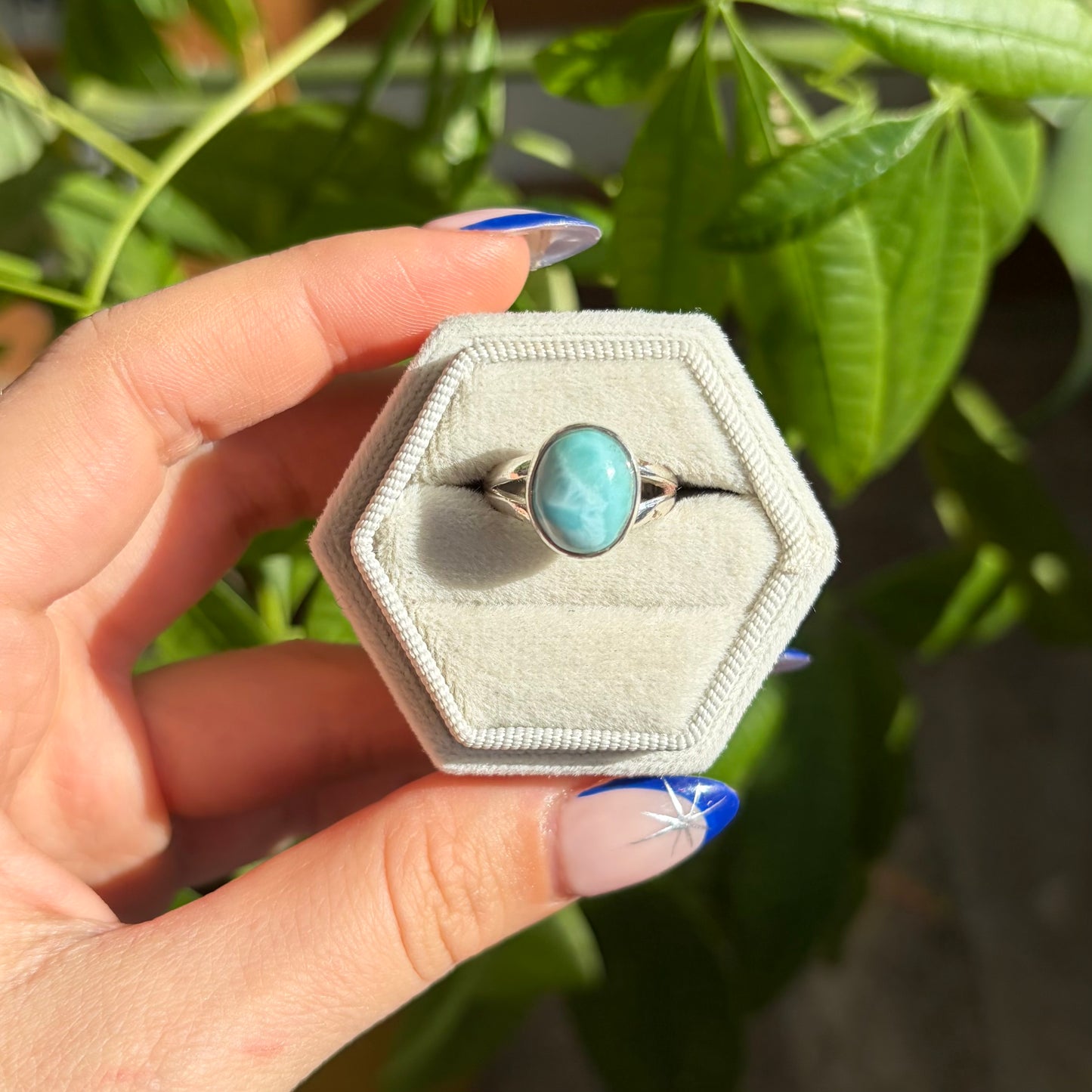 Bague larimar