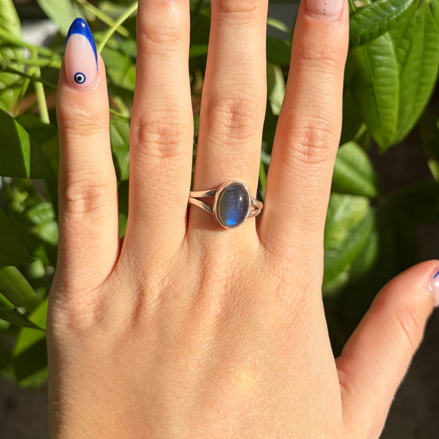 Bague labradorite
