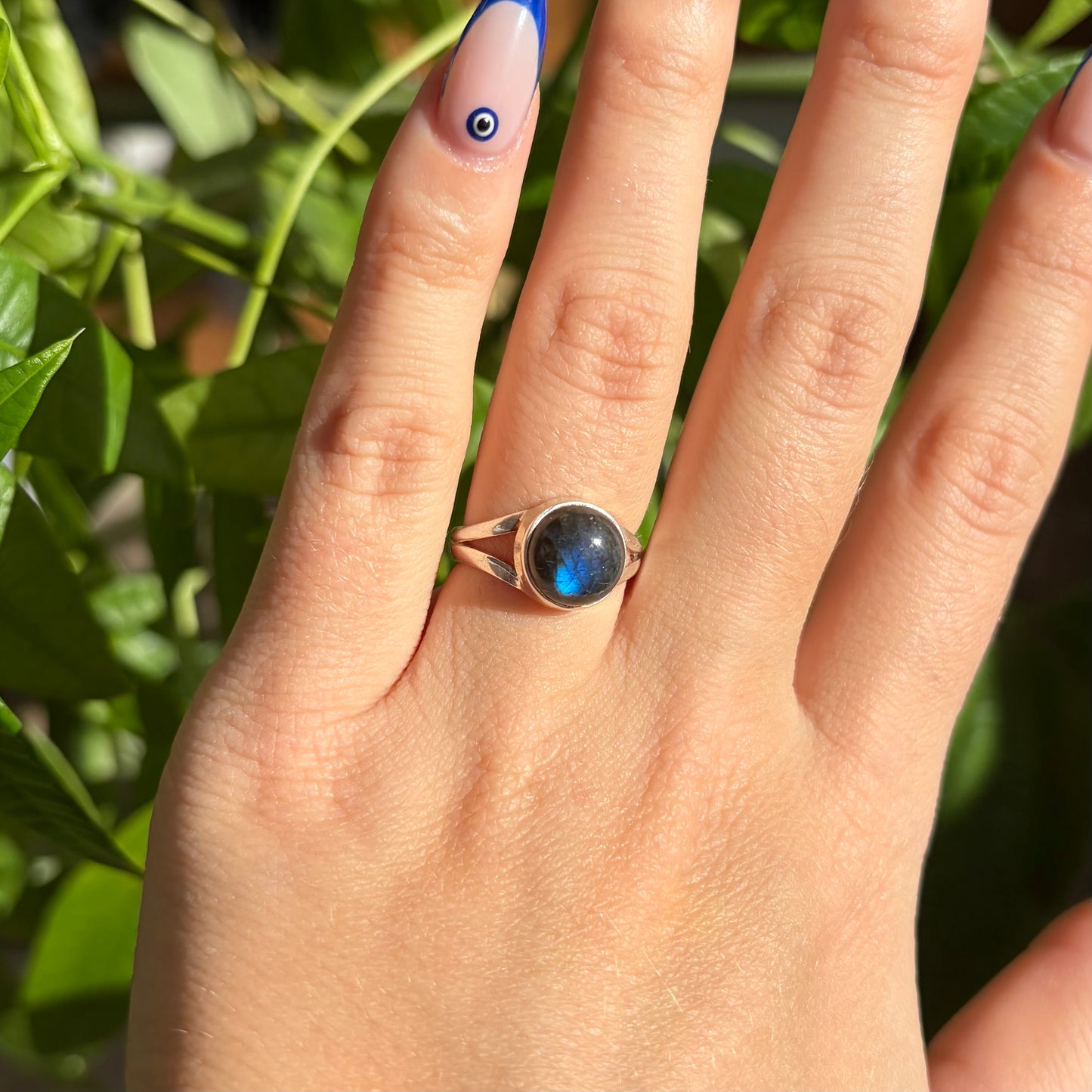 Bague labradorite